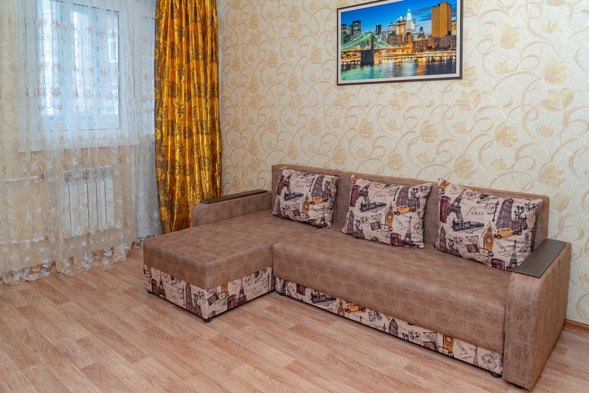 1-комнатная квартира,  Донковцева ул. 15 