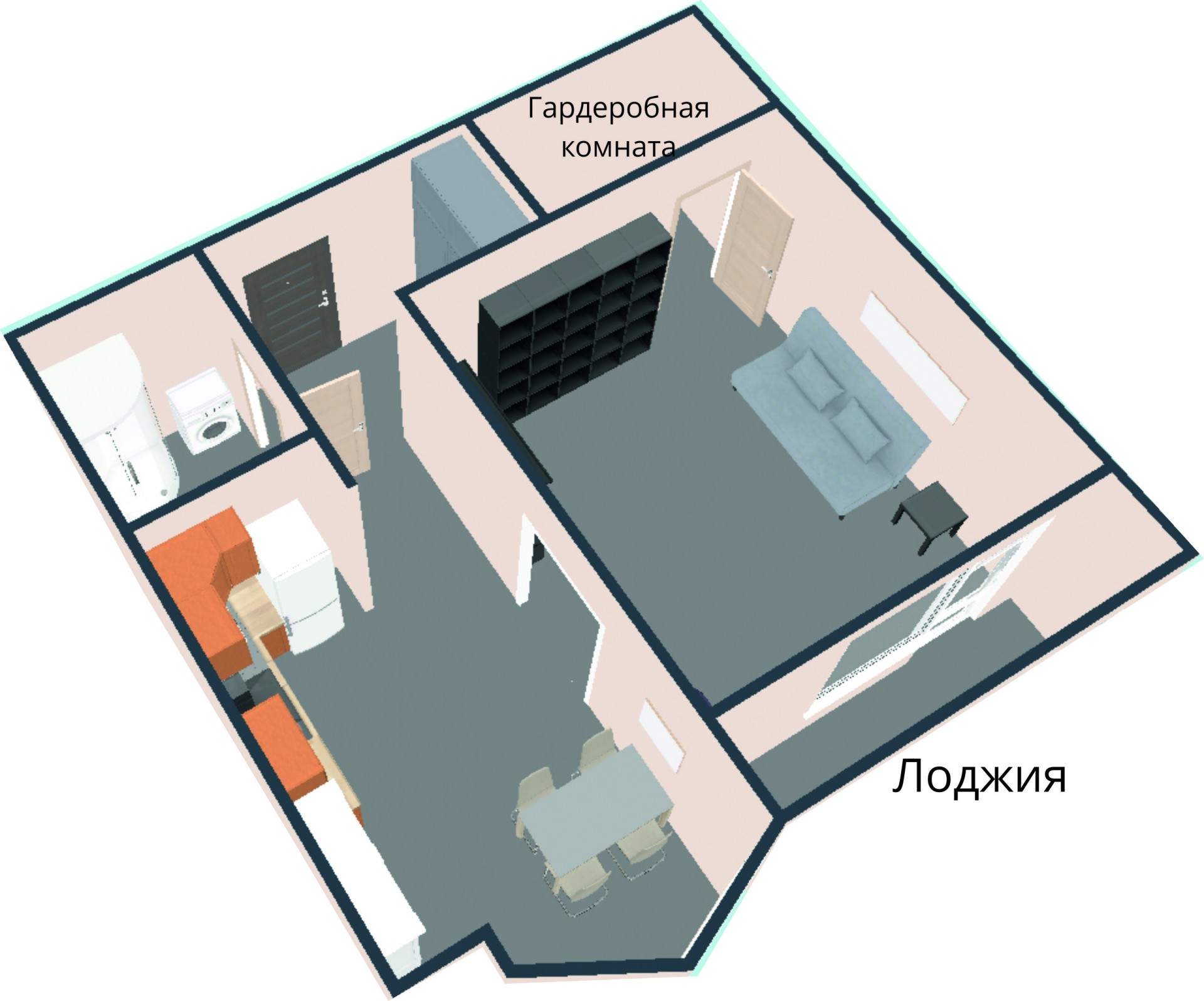 1-комнатная квартира,  Коломяжский пр-т. 28к1