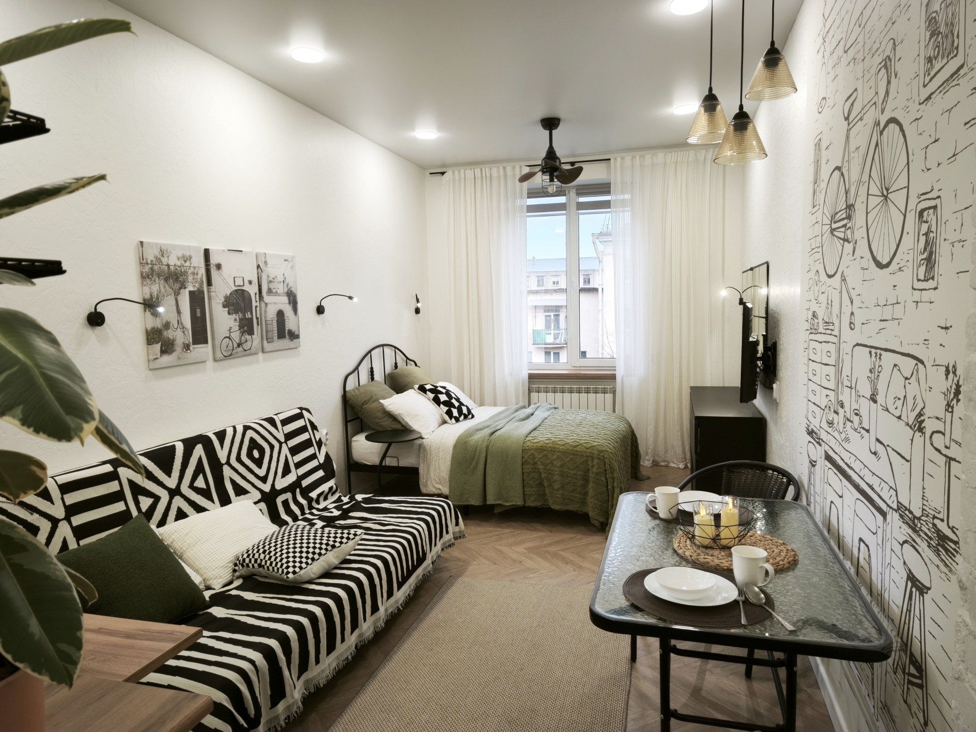 1-комнатная квартира, Ленина б-р 4