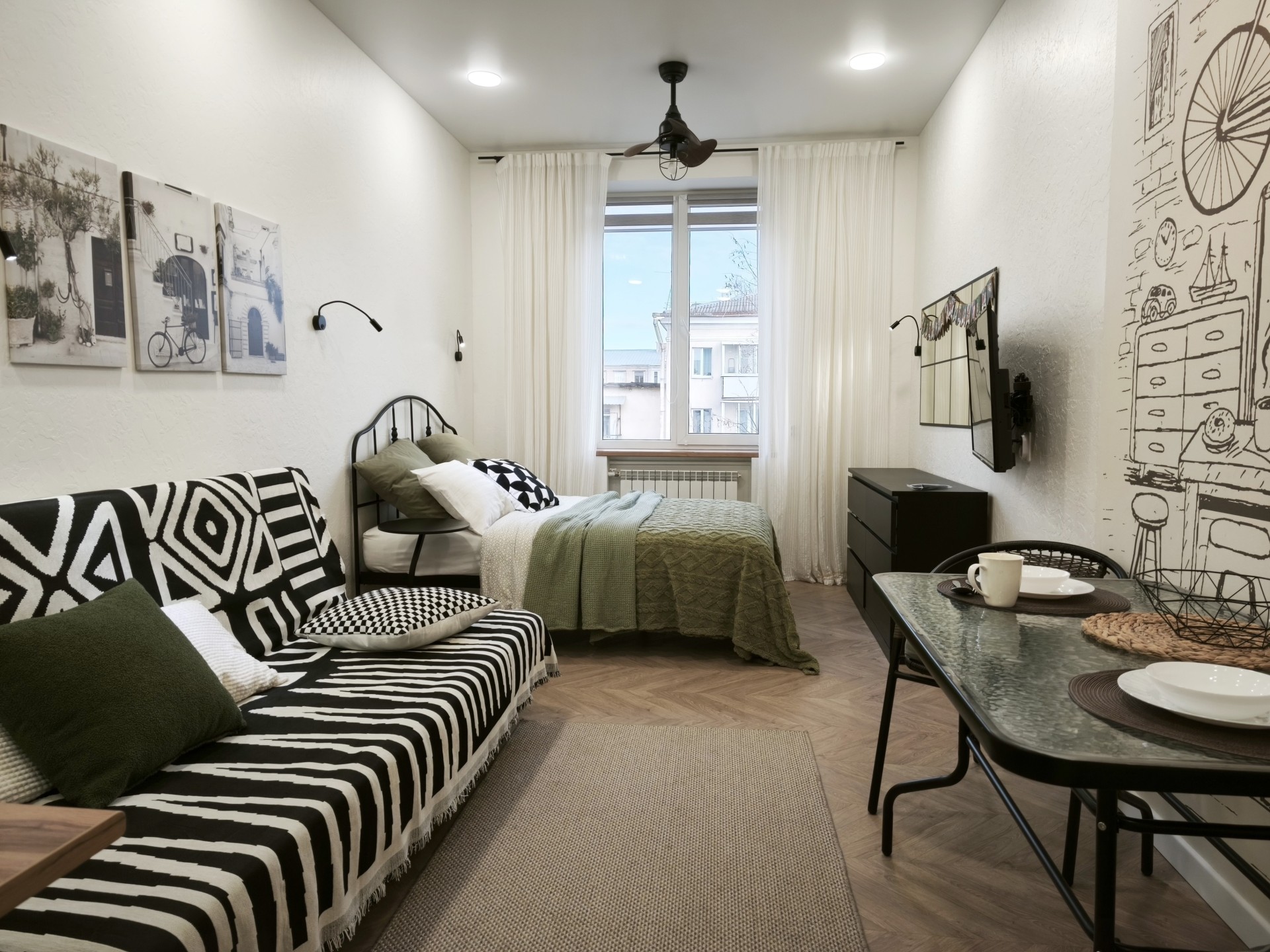 1-комнатная квартира, Ленина б-р 4